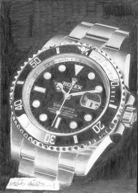 rolex submariner drawing|authentic Rolex Submariner.